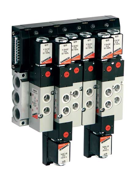 Пневматические острова Camozzi. Серия 3 Plug In.