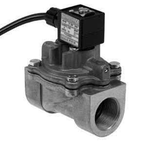 Клапан ASCO 3/4" и 1" для бензина и дизельного топлива. Алюминий