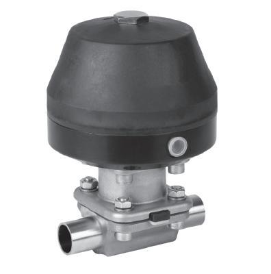 Серия ASCO KMA Тип 495 с пневматическим управлением DN 15 - 100мм (1/2"-4")