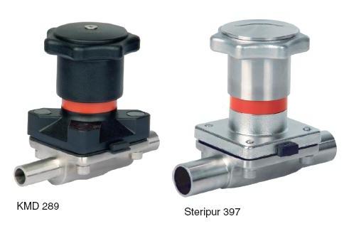 Серии ASCO Steripur 397 / KMA 295 / KMD 289 с ручным управлением DN 8 - 20мм